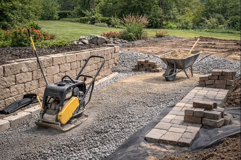 Aggregates for landscaping and base preparation work