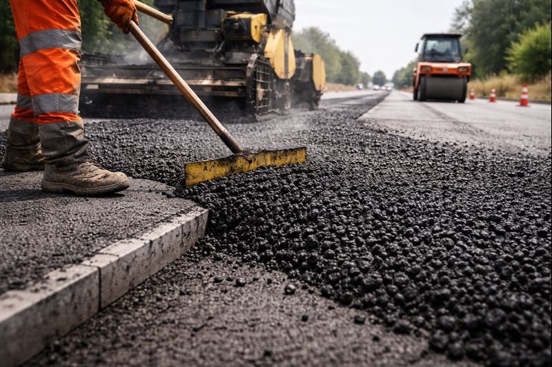 Aggregates for road construction and pavement base