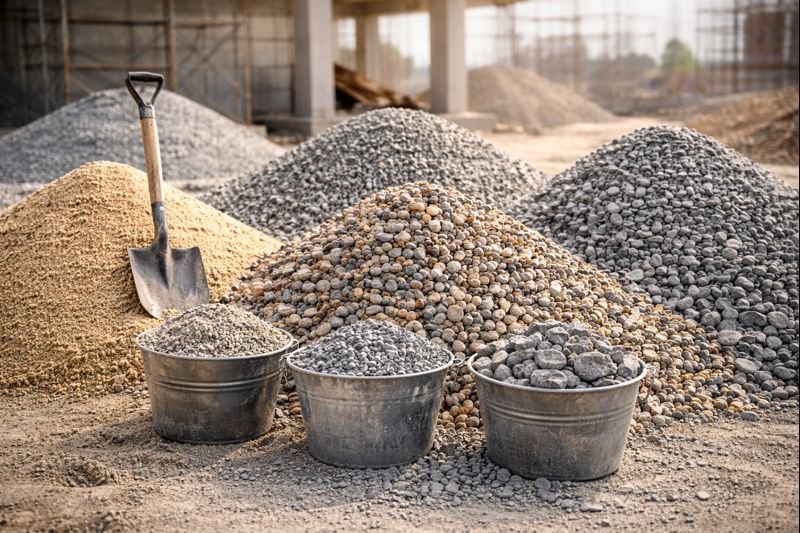 Aggregates supplier in Pune Aspire buildcon