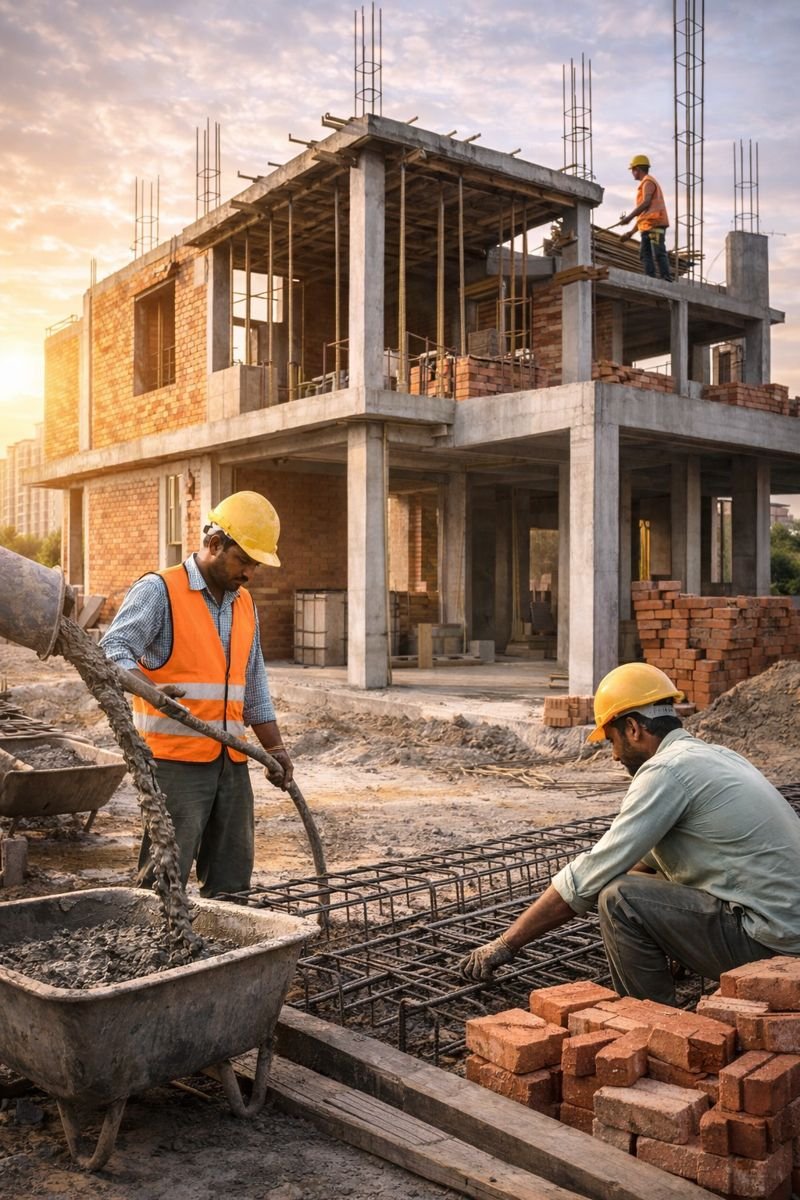 Cement for house construction and residential buildings in Pune